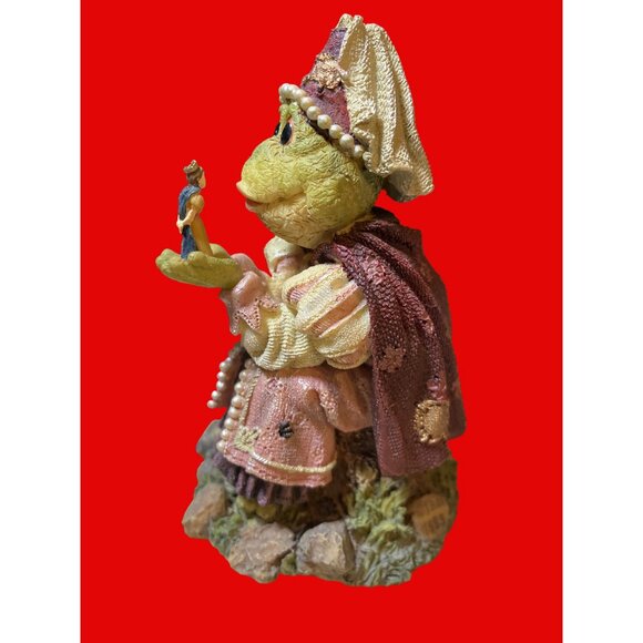 Boyds Bears & Friends Wee Folkstone Ribbit Co Princess Puckerup..Kiss Me Quick - Picture 6 of 13